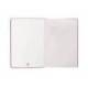 CUADERNO CON GOMILLA ANTARTIK NOTES TAPA DURA A4 HOJAS RAYAS BURDEOS 100 HOJAS 80 GR FSC