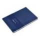 CUADERNO CON GOMILLA ANTARTIK NOTES TAPA DURA A4 HOJAS PUNTOS AZUL MARINO 100 HOJAS 80 GR FSC