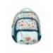 MOCHILA ESCOLAR LIDERPAPEL MULTIBOLSILLO INFANTIL CARS AZUL 350X110X270 MM