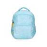 MOCHILA ESCOLAR LIDERPAPEL MULTIBOLSILLO INFANTIL FLOWERS AZUL 350X110X270 MM