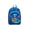 MOCHILA ESCOLAR LIDERPAPEL INFANTIL SAFARI DISEÑO COCODRILO AZUL MARINO 330X100X250 MM