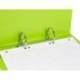 Carpeta 2 Anillas Liderpapel A5 Color Verde 40 mm