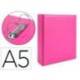 Carpeta 2 Anillas Liderpapel A5 Color Fucsia 40 mm