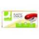 GRAPADORA Q-CONNECT KF14206 PLASTICO ABS ROJA CAPACIDAD 20 HOJAS