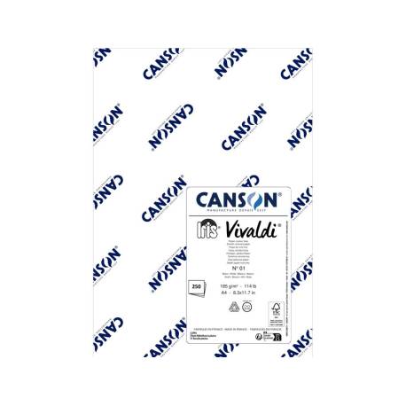 CARTULINA GUARRO DIN A4 BLANCO 185 GR PAQUETE DE 250 HOJAS