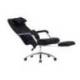 SILLA Q-CONNECT DIRECCION RAVENNA MALLA BASE METALICA ALT MAX 1300 ANC 670 PROF 730 MM RUEDAS PREMIUM COLOR NEGRO