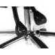 SILLA Q-CONNECT DIRECCION RAVENNA MALLA BASE METALICA ALT MAX 1300 ANC 670 PROF 730 MM RUEDAS PREMIUM COLOR NEGRO