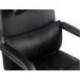 SILLA Q-CONNECT DIRECCION RAVENNA SIMIL PIEL BASE METALICA ALT MAX 1300 ANC 670 PROF 730 MM RUEDAS PREMIUM