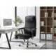 SILLA Q-CONNECT DIRECCION RAVENNA SIMIL PIEL BASE METALICA ALT MAX 1300 ANC 670 PROF 730 MM RUEDAS PREMIUM