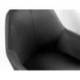 SILLA Q-CONNECT CONFIDENTE SIEMIONE BASE METALICA ALT MAX 820 ANC 570 PROF 580 COLOR GRIS OSCURO