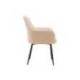 SILLA Q-CONNECT CONFIDENTE SIEMIONE BASE METALICA ALT MAX 820 ANC 570 PROF 580 COLOR MARRON ARENA