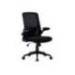 SILLA Q-CONNECT OFICINA ALBA MALLA BASE METALICA ALT MAX 1110 ANC 610 PROF 580 RUEDAS PREMIUM COLOR NEGRO