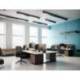 SILLA Q-CONNECT OFICINA ALBA MALLA BASE METALICA ALT MAX 1110 ANC 610 PROF 580 RUEDAS PREMIUM COLOR NEGRO