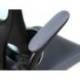 SILLA Q-CONNECT DIRECCION SORRENTO MALLA BASE METALICA ALT MAX 1320 ANC 650 PROF 600 MM RUEDAS PREMIUM AZUL GRIS