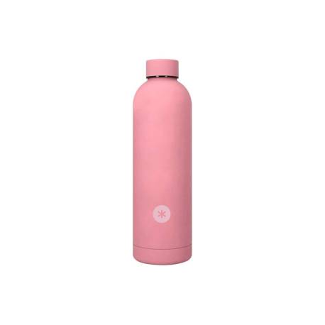 BOTELLA PORTALIQUIDOS ANTARTIK ISOTERMICA ACERO INOXIDABLE LIBRE DE BPA COLOR ROSA 750 ML