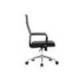 SILLA Q-CONNECT DIRECCION BOSA SIMIL PIEL BASE METALICA ALT MAX 1130 ANC 550 PROF 630 MM RUEDAS PREMIUM COLOR NEGRO