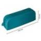 ESTUCHE PORTATODO ANTARTIK PRISMA SILICONA SOFT RECTANGULAR 185X50X75 MM AZUL TURQUESA