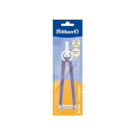 COMPAS PELIKAN MICROMETRICO CON RUEDA DE PRECISION EN BLISTER