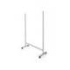 SOPORTE ROCADA MOVIL UNIVERSAL PARA PIZARRAS DE PARED DE 120 A 200 CM CON RUEDAS Y FRENO