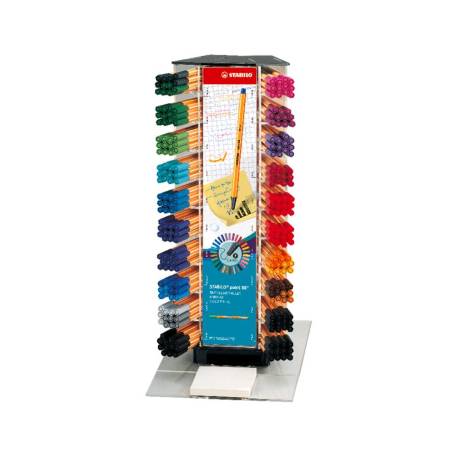 ROTULADOR STABILO PUNTA DE FIBRA POINT 88 EXPOSITOR DE 240 UNIDADES COLORES SURTIDOS