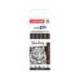 ROTULADOR UNIBALL PIN SKETCHING COLOR NEGRO BLISTER DE 5 UNIDADES
