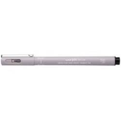 ROTULADOR UNIBALL PIN BR-200 PUNTA DE PINCEL FINO GRIS CLARO