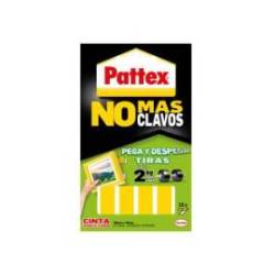 CINTA DOBLE CARA PATTEX PEGA Y DESPEGA NO MAS CLAVO BLISTER DE 10 UNIDADES