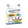 PLASTILINA GIOTTO FLUOR CAJA DE 6 UNIDADES COLORES SURTIDOS