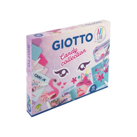 SET CREATIVO GIOTTO ART LAB CANDY COLLECTION