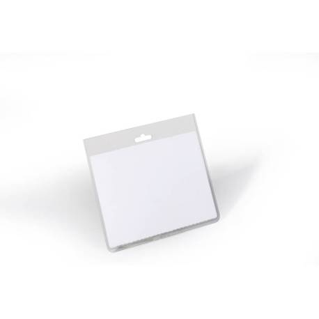 IDENTIFICADOR DURABLE PVC CON PERFORACION PARA CLIP 60X90 MM