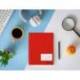 LIBRETA LIDERPAPEL SMART A5 PLUS 32 HOJAS 75G/M2 CUADRO 3MM CON MARGEN COLORES SURTIDOS