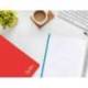 CUADERNO ESPIRAL LIDERPAPEL A4 MICRO WITTY TAPA DURA 120H 90GR HORIZONTAL 8MM 5 BANDAS 4 TALADROS COLORES SURTIDOS