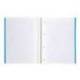 CUADERNO ESPIRAL LIDERPAPEL A4 MICRO WITTY TAPA DURA 120H 90GR CUADRO 5MM 5 BANDAS 4 TALADROS COLORES SURTIDOS