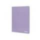 CUADERNO ESPIRAL LIDERPAPEL A5 MICRO SMART TAPA BLANDA 80H 75R HORIZONTAL 7MM DOBLE MARGEN 6 TALADROS COLORES