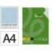RECAMBIO LIDERPAPEL DIN A4 100 HOJAS 75 GR MILIMETRADO SIN MARGEN 4 TALADROS