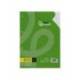 RECAMBIO LIDERPAPEL DIN A4 100 HOJAS 75 GR CUADRO 4 MM CON MARGEN 4 TALADROS