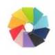 CUADERNO ESPIRAL LIDERPAPEL DIN A5 WITTY TAPA DURA 80H 90GR PAUTA ANCHA 3,5MM CON MARGEN COLORES SURTIDOS