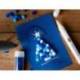 POMPONES DE COLORES LIDERPAPEL 1,5 CM TONALIDADES AZULES BOLSA CON 80 UNIDADES