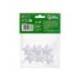 FIGURA DE ESPUMA BLANCA LIDERPAPEL ESTRELLA DE 4 CM BOLSA CON 6 UNIDADES