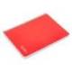 CUADERNO ESPIRAL LIDERPAPEL DIN A4 WITTY TAPA DURA 80H 90GR PAUTA 3,5MM CON MARGEN COLOR ROJO