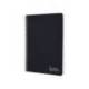 CUADERNO ESPIRAL LIDERPAPEL DIN A4 WITTY TAPA DURA 80H 90GR PAUTA 3,5MM CON MARGEN COLOR NEGRO