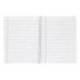 CUADERNO ESPIRAL LIDERPAPEL DIN A4 WITTY TAPA DURA 80H 90GR PAUTA 3,5MM CON MARGEN COLOR NEGRO