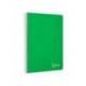 CUADERNO ESPIRAL LIDERPAPEL DIN A4 WITTY TAPA DURA 80H 90GR RAYADO HORIZONTAL CON MARGEN COLOR VERDE