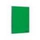 CUADERNO ESPIRAL LIDERPAPEL DIN A4 SMART TAPA BLANDA 80H 75GR PAUTA 3,5MM CON MARGEN COLOR VERDE