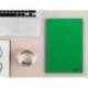 CUADERNO ESPIRAL LIDERPAPEL DIN A4 SMART TAPA BLANDA 80H 75GR RAYADO HORIZONTAL CON MARGEN COLOR VERDE