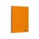 CUADERNO ESPIRAL LIDERPAPEL DIN A4 SMART TAPA BLANDA 80H 75GR RAYADO HORIZONTAL CON MARGEN COLOR NARANJA