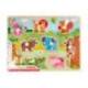 PUZLE INFANTIL IMAGINOVO MADERA ANIMALES +18 MESES 9 PIEZAS 30X22,5X1,5CM