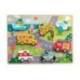 PUZLE INFANTIL IMAGINOVO MADERA 3D VEHICULOS +12 MESES 8 PIEZAS 29,5X22X1,7CM