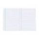 LIBRETA LIDERPAPEL PAUTAGUIA TAPA CARTONCILLO 32H DIN A4 75GR CUADRICULADO PAUTADO 4MM CON MARGEN 6 COLORES SURTIDOS