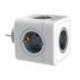 REGLETA Q-CONNECT DE CUBO ENCHUFE MULTIPLE POWER CUBE 5 EN 1 CABLE DE 1,4 MT 5 TOMAS DE CORRIENTE 75X75X112MM